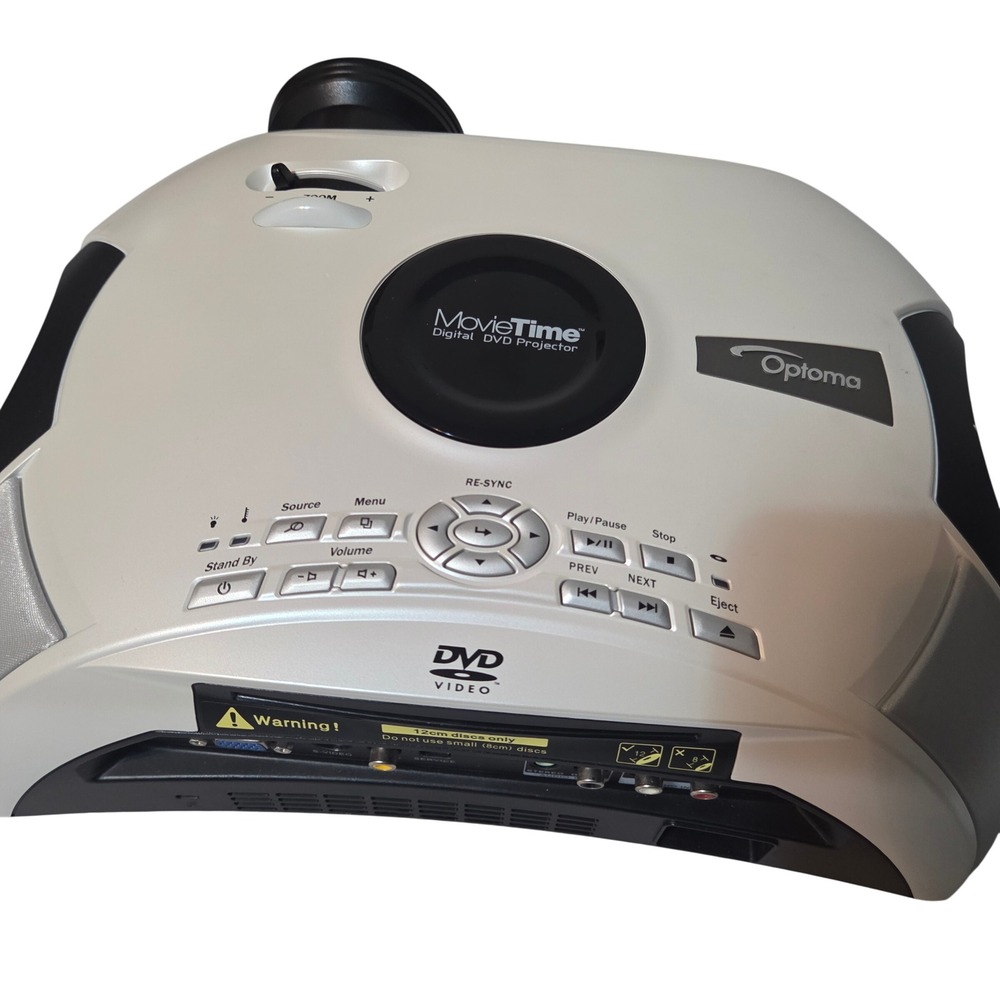 Optoma MovieTime Digital DVD Projector Home Theater DV11 DLP VDDVGG MultiSource
